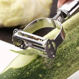 PeelPro – Descasque frutas e legumes em segundos com dupla lâmina ultra afiada em inox