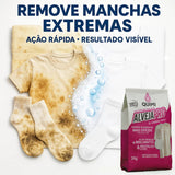 Percarbonato de Sódio 100% que Remove Manchas, Branqueia e Renova suas Roupas sem Cloro - Entrega Grátis