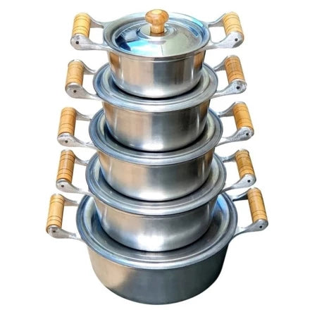 Caçarola de Alumínio Batido e Fundido, Panela Avulsa, Leve, Durável e Versátil para Cozinha