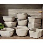 Kit 12 Potes Herméticos – Alimentos Frescos por Mais Tempo
