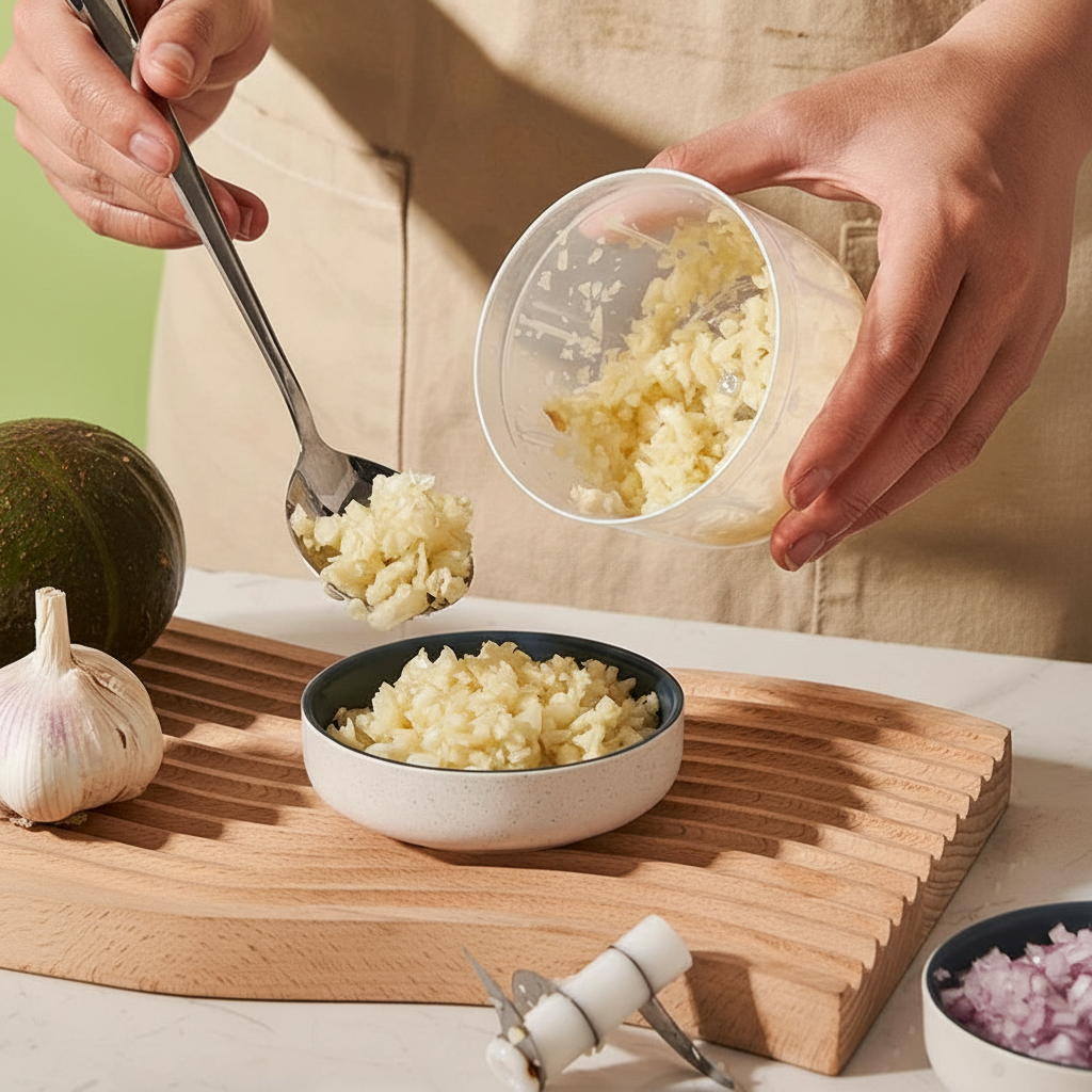 Processador Manual de Alimentos 500ml Tritura em Segundos