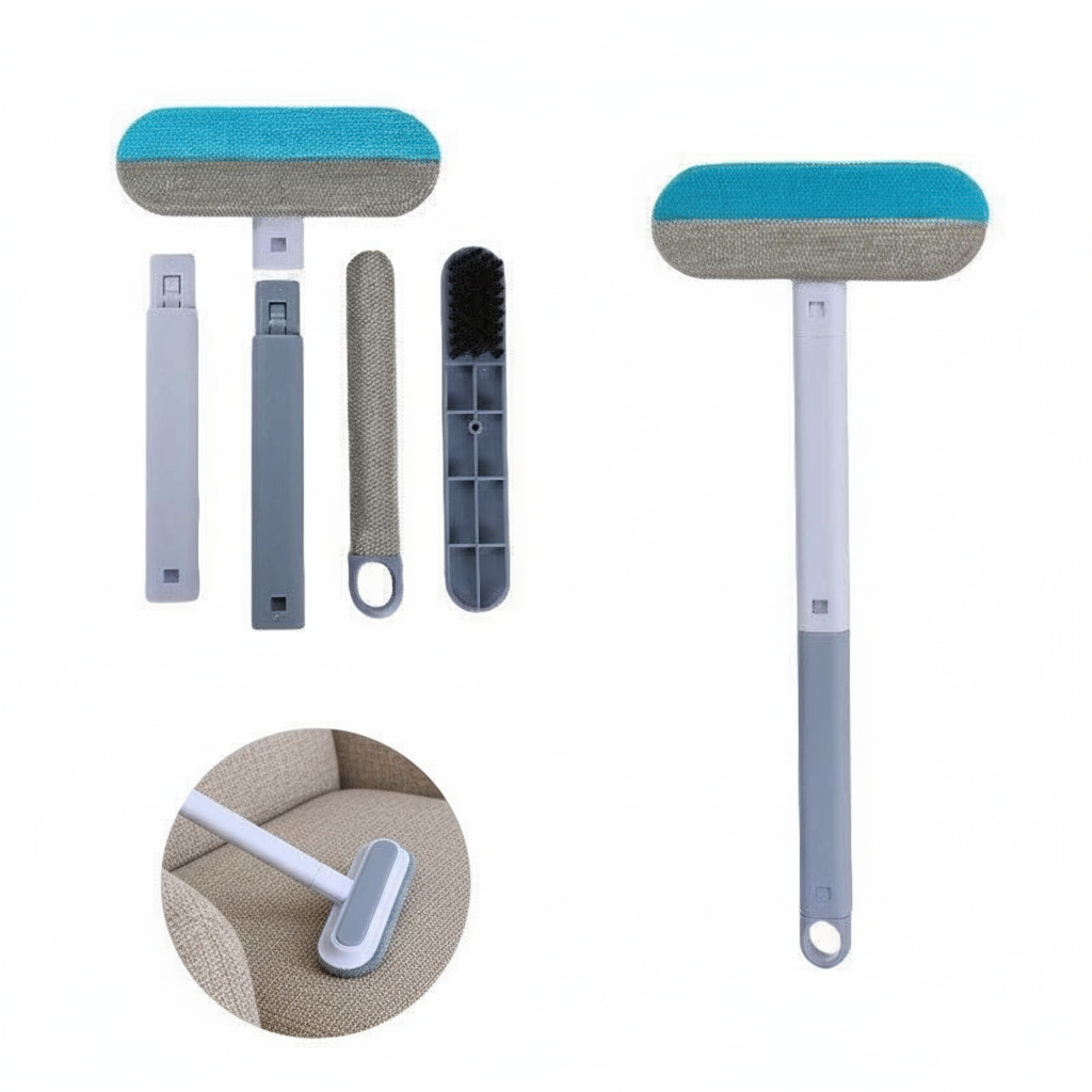 Adeus Pelos Difíceis de Tirar! Escova Removedora para Cães e Gatos Perfeita para Roupas e Estofados