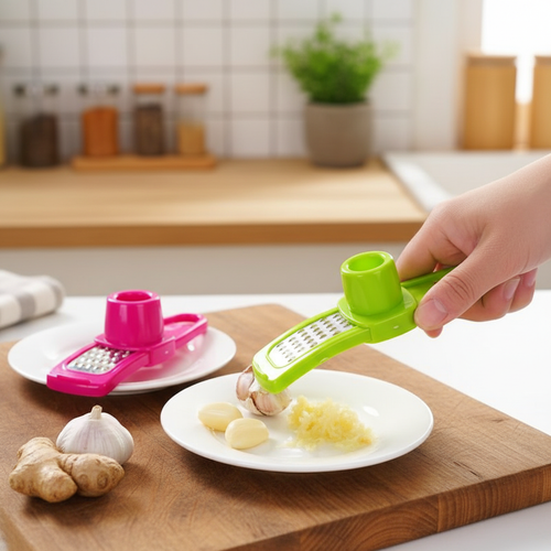 AlhoPro – Rale Alho em Segundos, Sem Bagunça e com Máxima Praticidade [COMPRE 1 LEVE 2] + Entrega Grátis