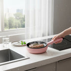 EggFast – Frigideira Elétrica Antiaderente com Suporte para Ovos