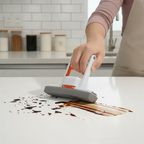 Chega de Molhar Tudo e Perder Tempo! Mini Mop Rodo Absorvente Portátil para Mesa, Pia e Vidros