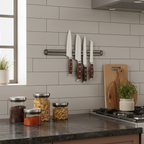 Barra Magnética 33 cm para Facas e Utensílios  Organização Prática na Parede