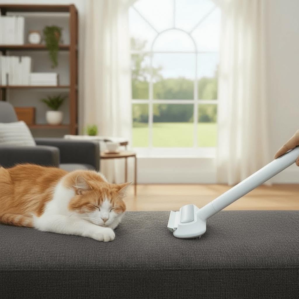 Adeus Pelos Difíceis de Tirar! Escova Removedora para Cães e Gatos Perfeita para Roupas e Estofados comprar Escova Removedora de Pelos original Vovó Lúcia