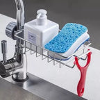 AquaFix – Organize esponja e utensílios na torneira sem bagunça e sem água acumulada comprar AquaFix – Organize esponja e utensílios na torneira sem bagunça e sem água acumulada original Vovó Lúcia