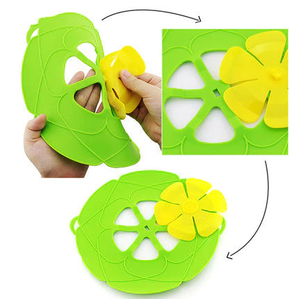 EasyPro - Tampa Anti-Fervura Acabou a Bagunça da Panela Transbordando + Brinde Exclusivo da Loja Vovó Lúcia