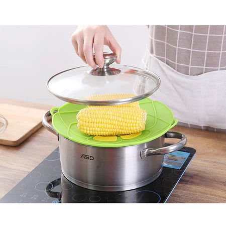 EasyPro - Tampa Anti-Fervura Acabou a Bagunça da Panela Transbordando + Brinde Exclusivo da Loja Vovó Lúcia