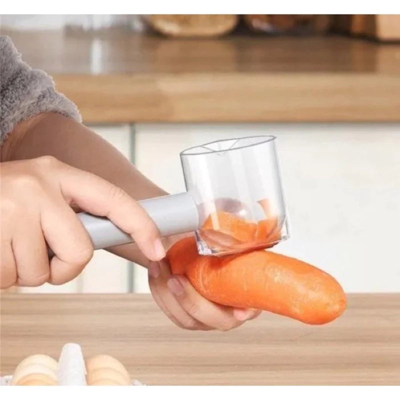 PeelBox – Descascador de Legumes e Frutas 2 em 1 com Reservatório