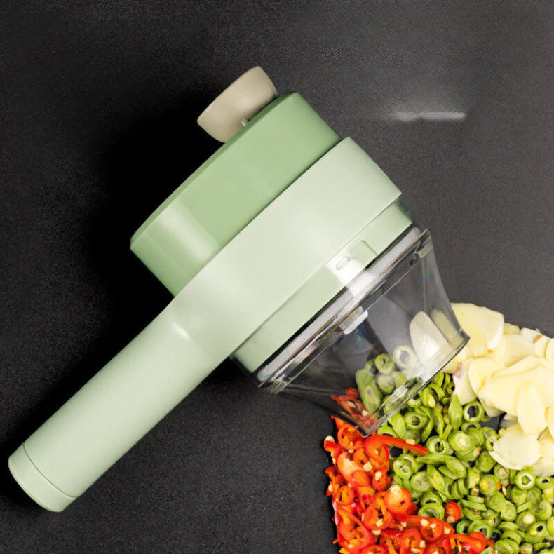 UltraMax  Triturador 4 em 1 Sem Fio Pique Alho e Legumes Sem Esforço com Carregamento USB