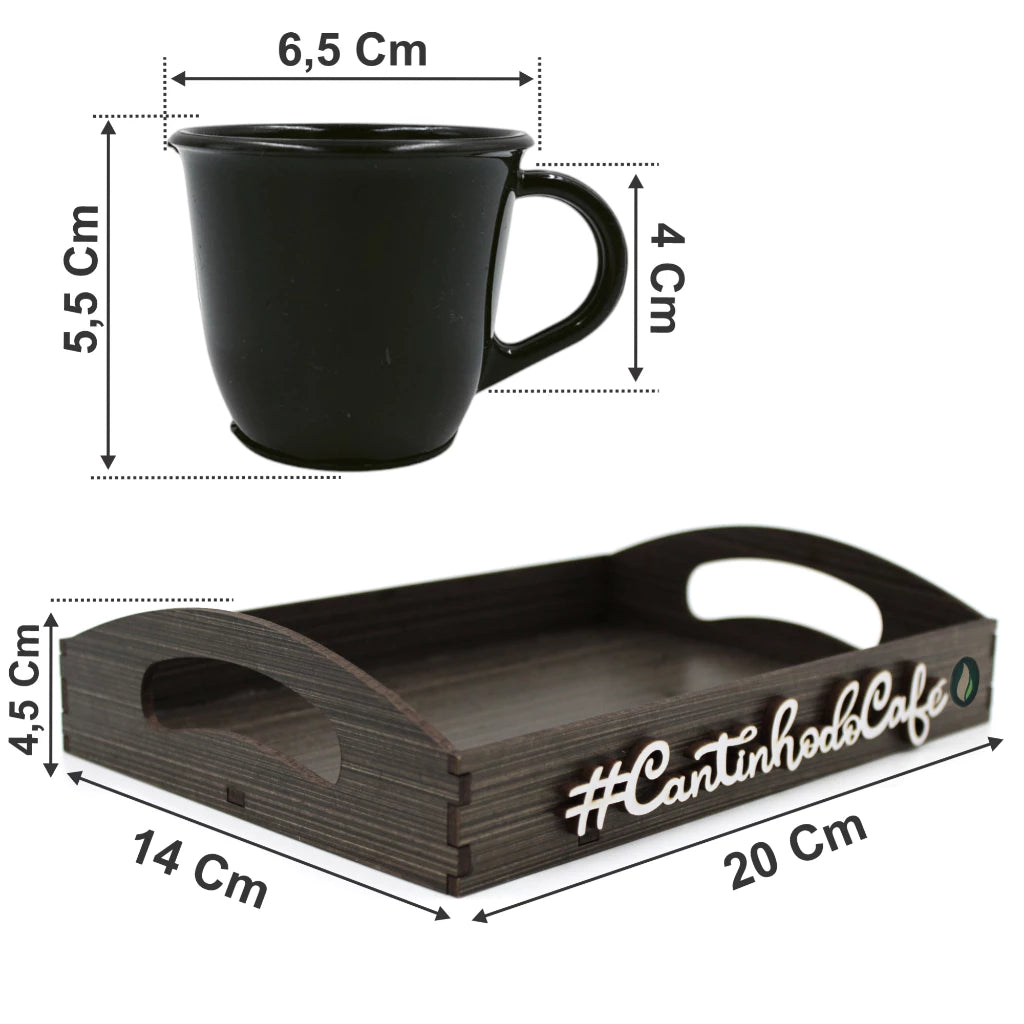Kit Cantinho do Café Completo Elegância e Praticidade no Seu Dia