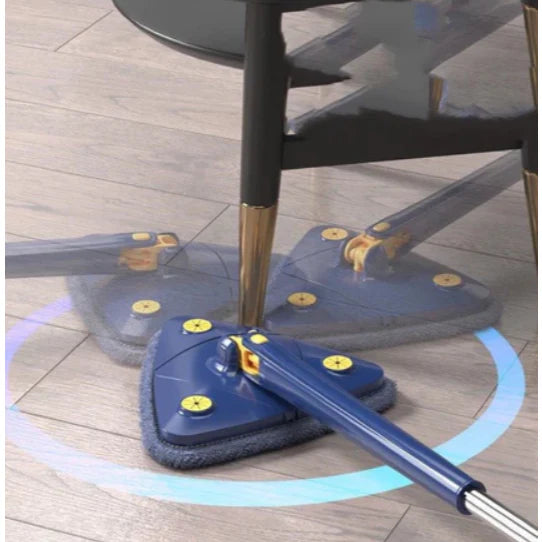 GiroClean - Mop de Limpeza Giratório Com Panos Microfibra Reutilizáveis  - Entrega Grátis