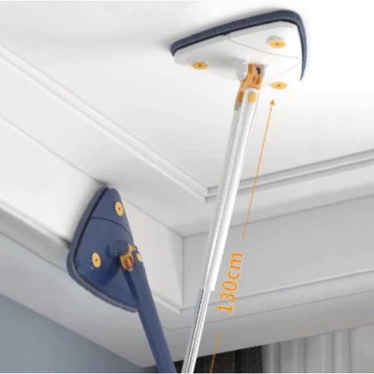 GiroClean - Mop de Limpeza Giratório Com Panos Microfibra Reutilizáveis  - Entrega Grátis