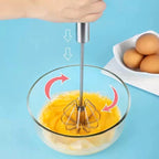 EasyMix – Batedeira Manual Prática Semi Automática Multiuso para Cozinha - Entrega Grátis