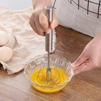 EasyMix – Batedeira Manual Prática Semi Automática Multiuso para Cozinha - Entrega Grátis