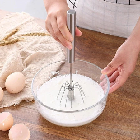 EasyMix – Batedeira Manual Prática Semi Automática Multiuso para Cozinha - Entrega Grátis