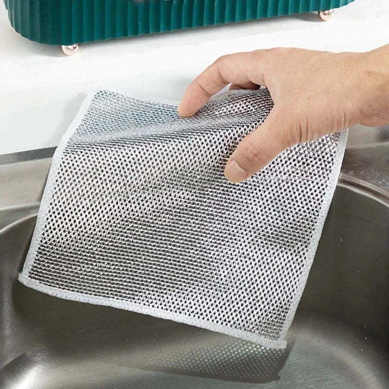 Pano de aço inox para limpeza pesada — imagem 2
