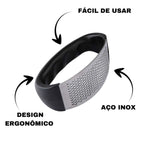 Kit 2 Espremedores de Alho Inox Amassamento Rápido, Forte e Prático