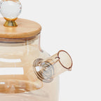 Bule de Chá em Vidro Borossilicato com Infusor  Elegância Sabor e Controle Total