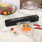 Seladora a Vácuo Bivolt Hermética  Embaladora Doméstica de Alimentos  Conserva até 5x mais | 110V–220V | Compacta e de Alta Potência