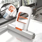 Chega de Molhar Tudo e Perder Tempo! Mini Mop Rodo Absorvente Portátil para Mesa, Pia e Vidros