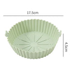 KIT 1/2/3 Formas de Silicone 17x17cm com Alça para Air Fryer, Forno e Cozinha