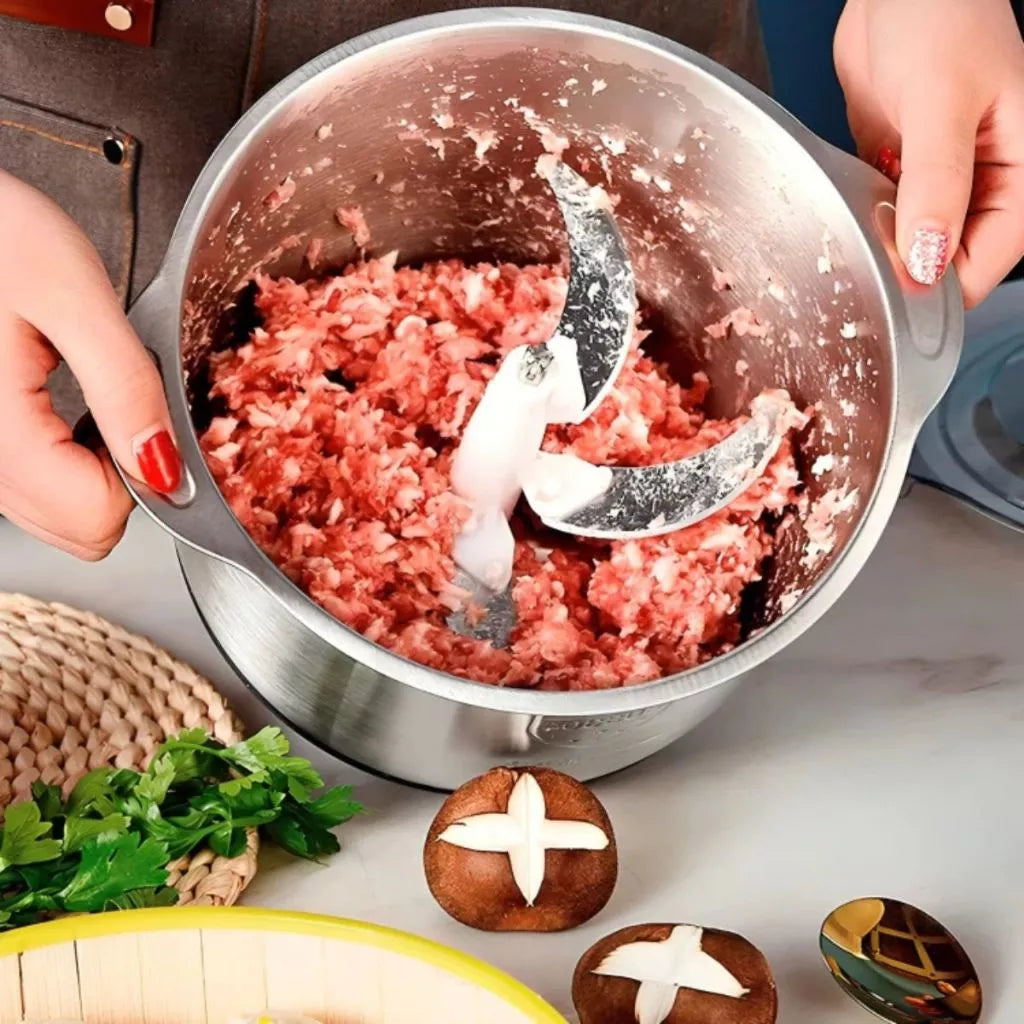 Processador Mixer Ultra Potente, Rápido, Lâminas Aço Inox 110V/220V