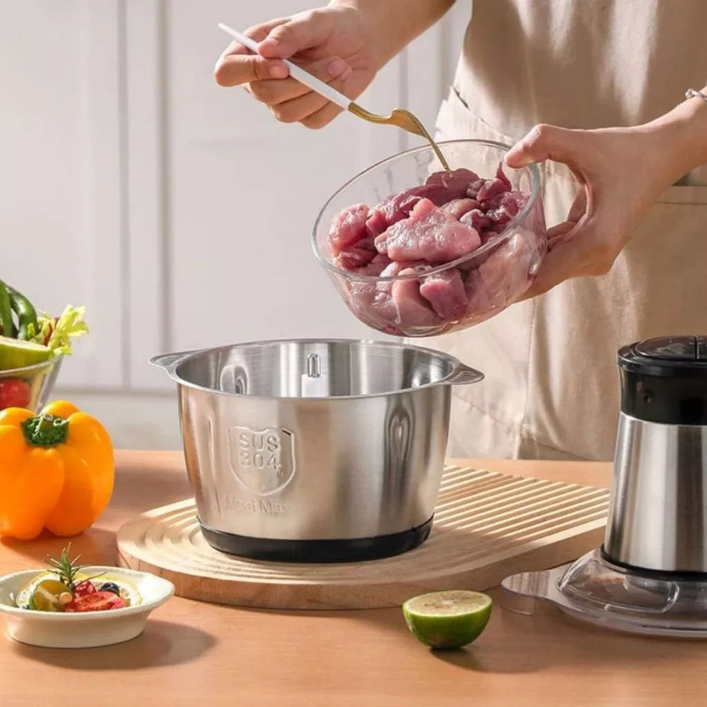 Processador Mixer Ultra Potente, Rápido, Lâminas Aço Inox 110V/220V