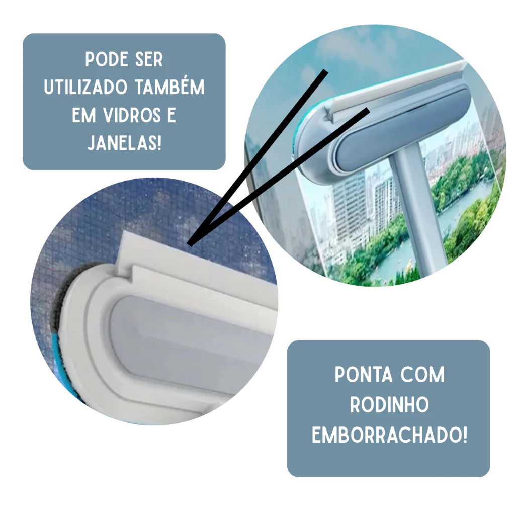 PetClean – Escova Multifuncional Removedora de Pelos para Roupas e Estofados