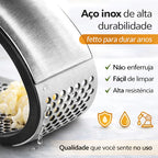 GarlicPress – Triture alho em segundos sem esforço e sem sujeira na cozinha