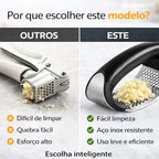 GarlicPress – Triture alho em segundos sem esforço e sem sujeira na cozinha