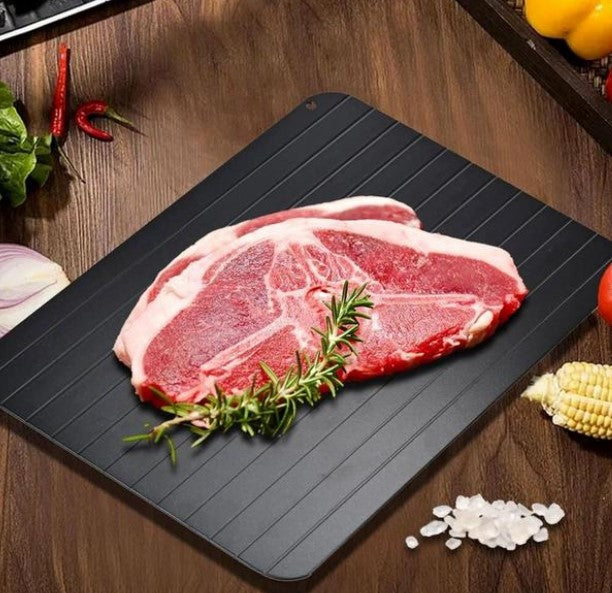 Tábua Mágica Descongelamento Rápido  Prática, Resistente e Sem Perder Sabor