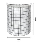 Cesto Organizador de Roupa Dobrável em Tecido Resistente Ideal para Casa Quarto e Lavanderia comprar Cesto Organizador de Roupa Dobrável em Tecido Resistente Ideal para Casa Quarto e Lavanderia original Vovó Lúcia