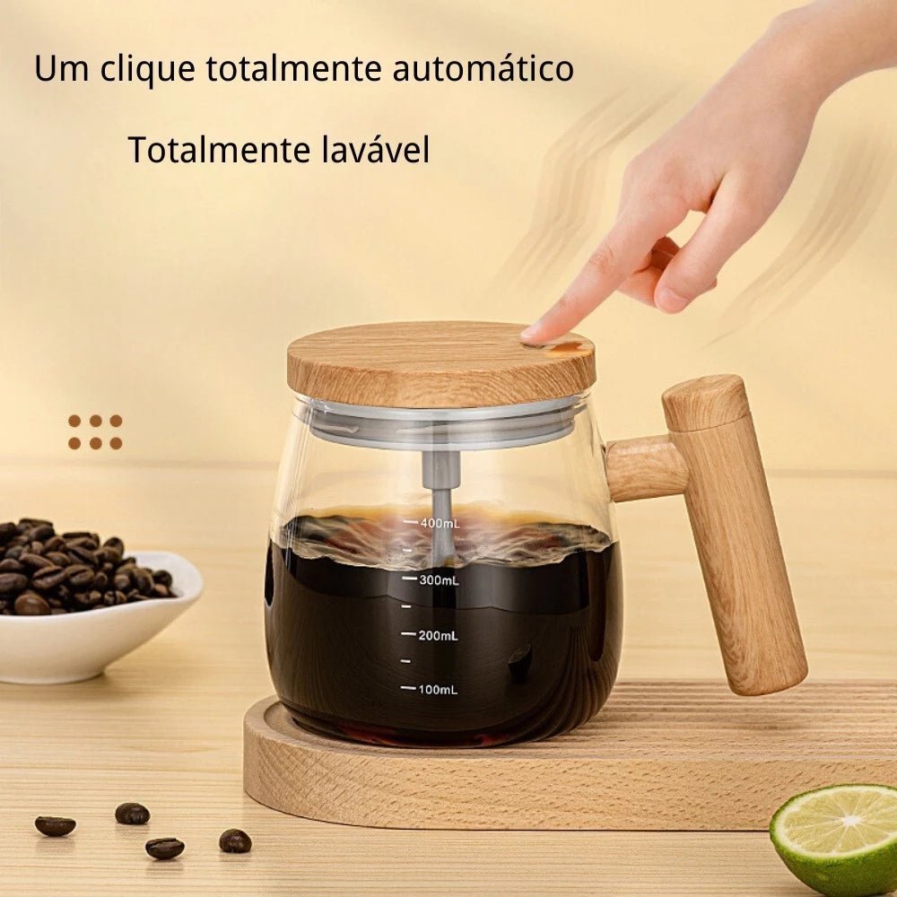Chaleira Elétrica Misturadora Café Cremoso e Mistura Perfeita Sem Esforço comprar Misturador Elétrico Portátil original Vovó Lúcia