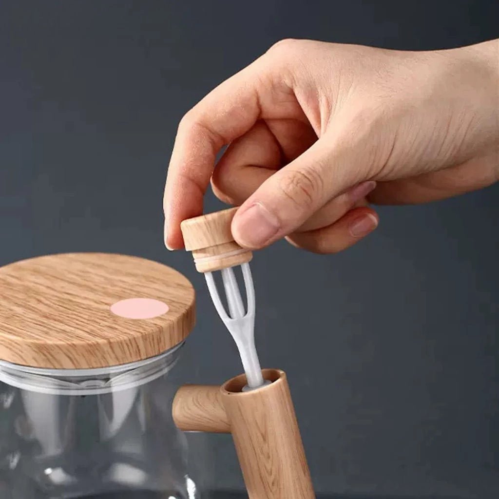 Chaleira Elétrica Misturadora Café Cremoso e Mistura Perfeita Sem Esforço comprar Misturador Elétrico Portátil original Vovó Lúcia