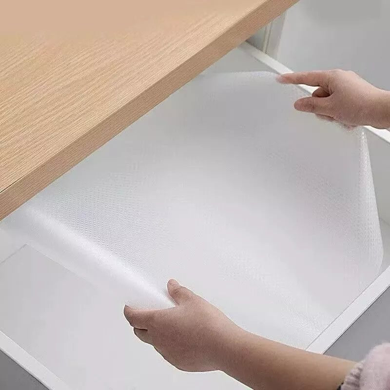 CleanFlex – Forro Antiderrapante Transparente para Armários, Gavetas, Geladeira e Guarda-Roupas comprar CleanFlex – Forro Antiderrapante Transparente para Armários, Gavetas, Geladeira e Guarda-Roupas original Vovó Lúcia