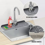 ClearTap – Protetor de Torneira com Drenagem Automática comprar Protetor de Torneira 01 original Vovó Lúcia