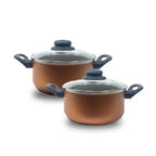 Conjunto 2 Panelinhas Caçarola Teflon Antiaderentes Pequena comprar Conjunto 2 Panelinhas 01 original Vovó Lúcia