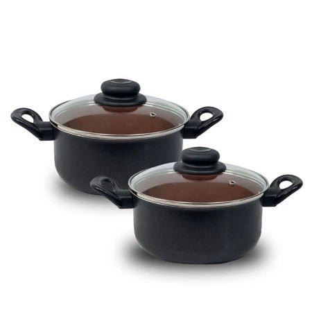 Conjunto 2 Panelinhas Caçarola Teflon Antiaderentes Pequena comprar Conjunto 2 Panelinhas 01 original Vovó Lúcia