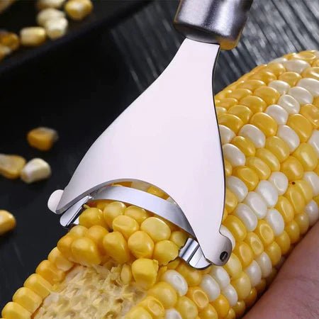 CornStrip – Retire os grãos do milho em segundos sem bagunça e sem esforço comprar CornStrip – Retire os grãos do milho em segundos sem bagunça e sem esforço original Vovó Lúcia