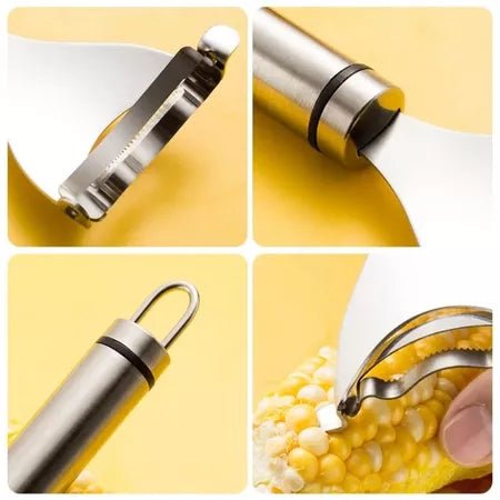 CornStrip – Retire os grãos do milho em segundos sem bagunça e sem esforço comprar CornStrip – Retire os grãos do milho em segundos sem bagunça e sem esforço original Vovó Lúcia