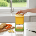Cortador Manual para Batatas Fritas Prático, Seguro e Super Eficiente comprar Cortador Manual para Batatas Fritas Prático, Seguro e Super Eficiente original Vovó Lúcia