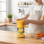 Cortador Manual para Batatas Fritas Prático, Seguro e Super Eficiente comprar Cortador Manual para Batatas Fritas Prático, Seguro e Super Eficiente original Vovó Lúcia