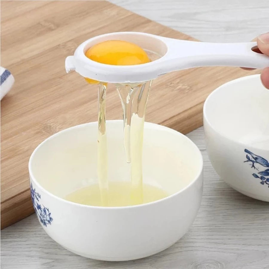 Separador de Gema Clara de Ovo  Filtro Manual Prático para Cozinha