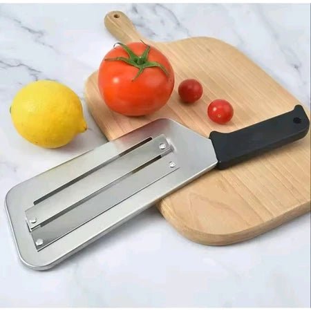 DualCut – Cortador Fatiador Duplo de Vegetais e Legumes, Prático e Sem Esforço comprar DualCut – Cortador Fatiador Duplo de Vegetais e Legumes, Prático e Sem Esforço original Vovó Lúcia