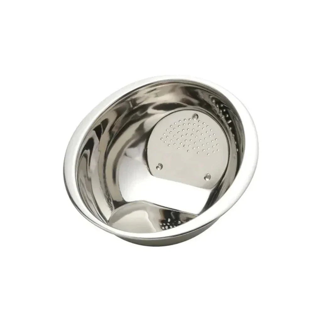 Escorredor de Arroz Inox Lava Alimentos Multiuso Frutas, Legumes e Saladas comprar Escorredor de Arroz Inox Lava Alimentos Multiuso Frutas, Legumes e Saladas original Vovó Lúcia