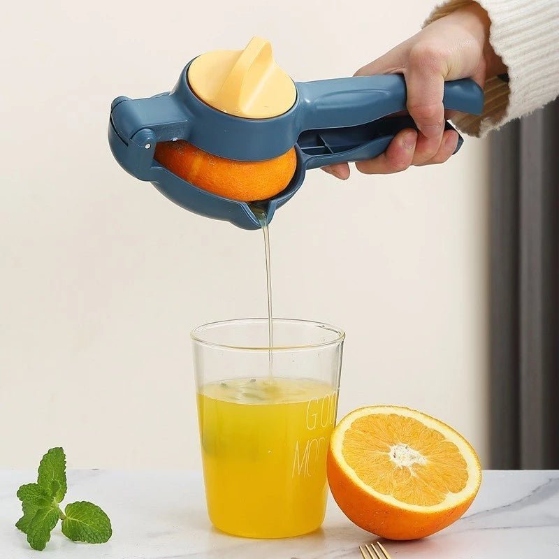 Espremedor Manual Sem Esforço Limão e Laranja com Extração Máxima comprar Espremedor Manual Sem Esforço Limão e Laranja com Extração Máxima original Vovó Lúcia