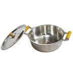 Caçarola de Alumínio Batido e Fundido, Panela Avulsa, Leve, Durável e Versátil para Cozinha